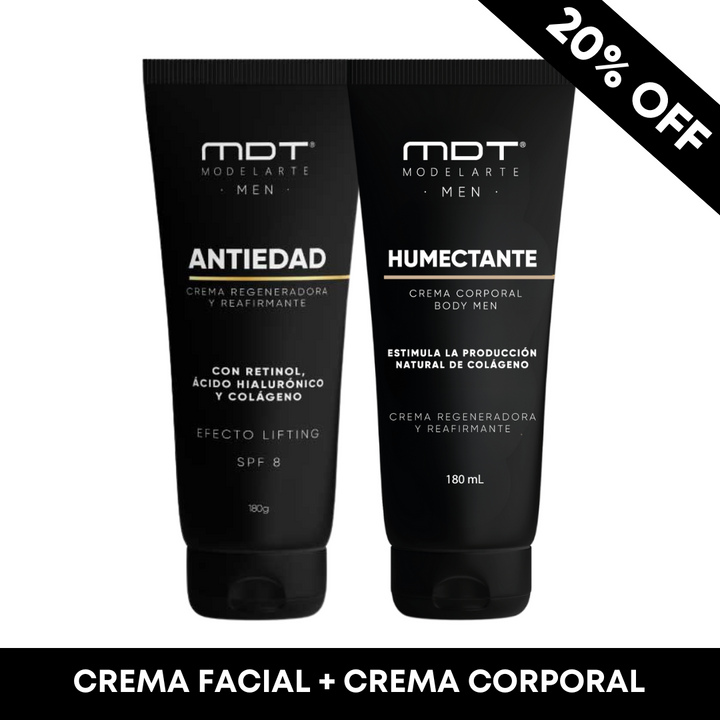 Combo Humectante MDT Men
