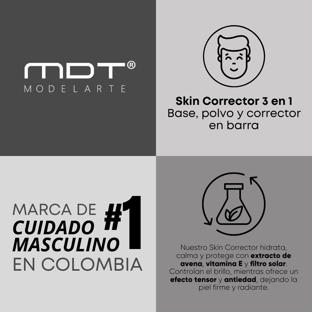 corrector de ojeras para hombres sin sensación pesada