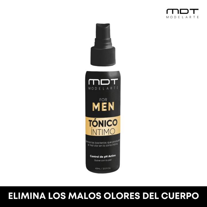 Elimina los malos olores corporales sin alterar el Ph del cuerpo de los hombres