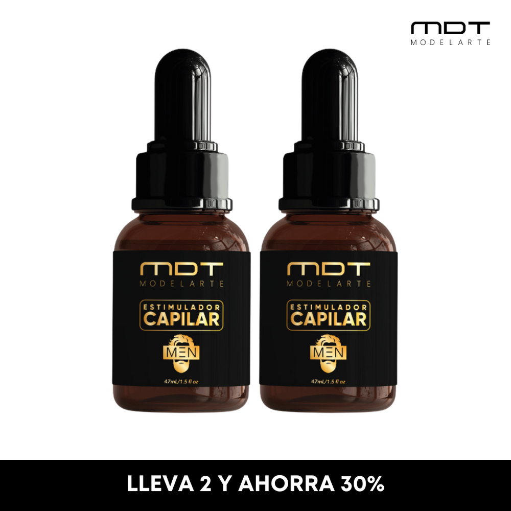 Aceite capilar que estimula el crecimiento de la barba y cabello