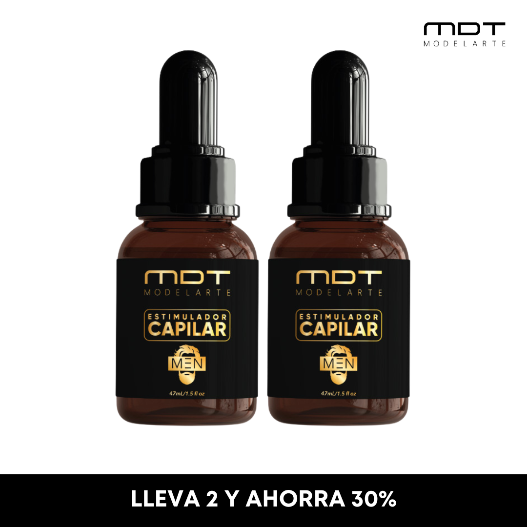 Aceite capilar que estimula el crecimiento de la barba y cabello