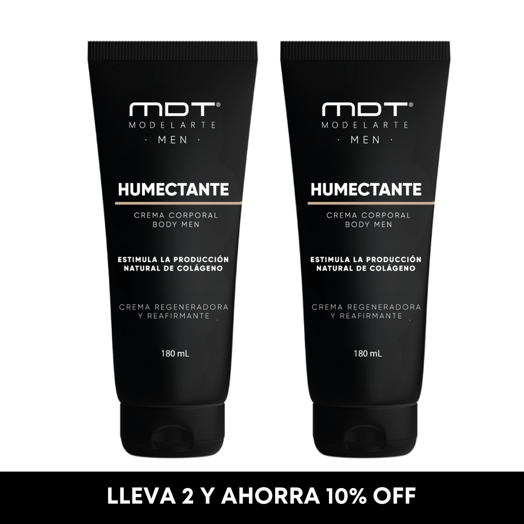 Crema corporal para hombres que aporta hidratación profunda por 24 horas
