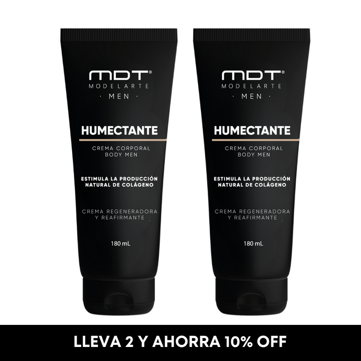 Crema corporal para hombres que aporta hidratación profunda por 24 horas