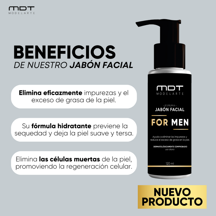 JABÓN FACIAL MDT