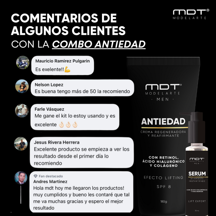 Combo Antiedad MDT Men