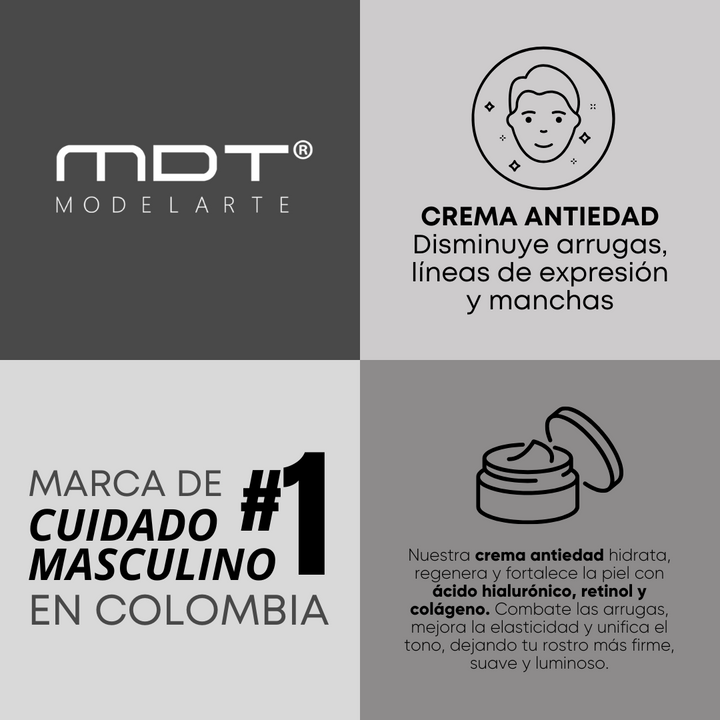 Crema Antiedad MDT Men