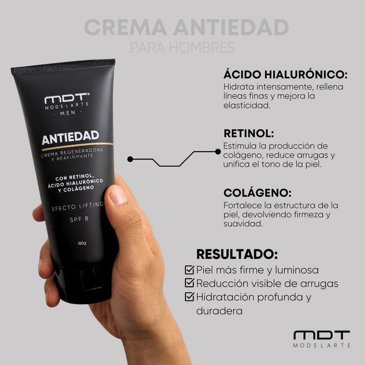 Crema Antiedad MDT Men