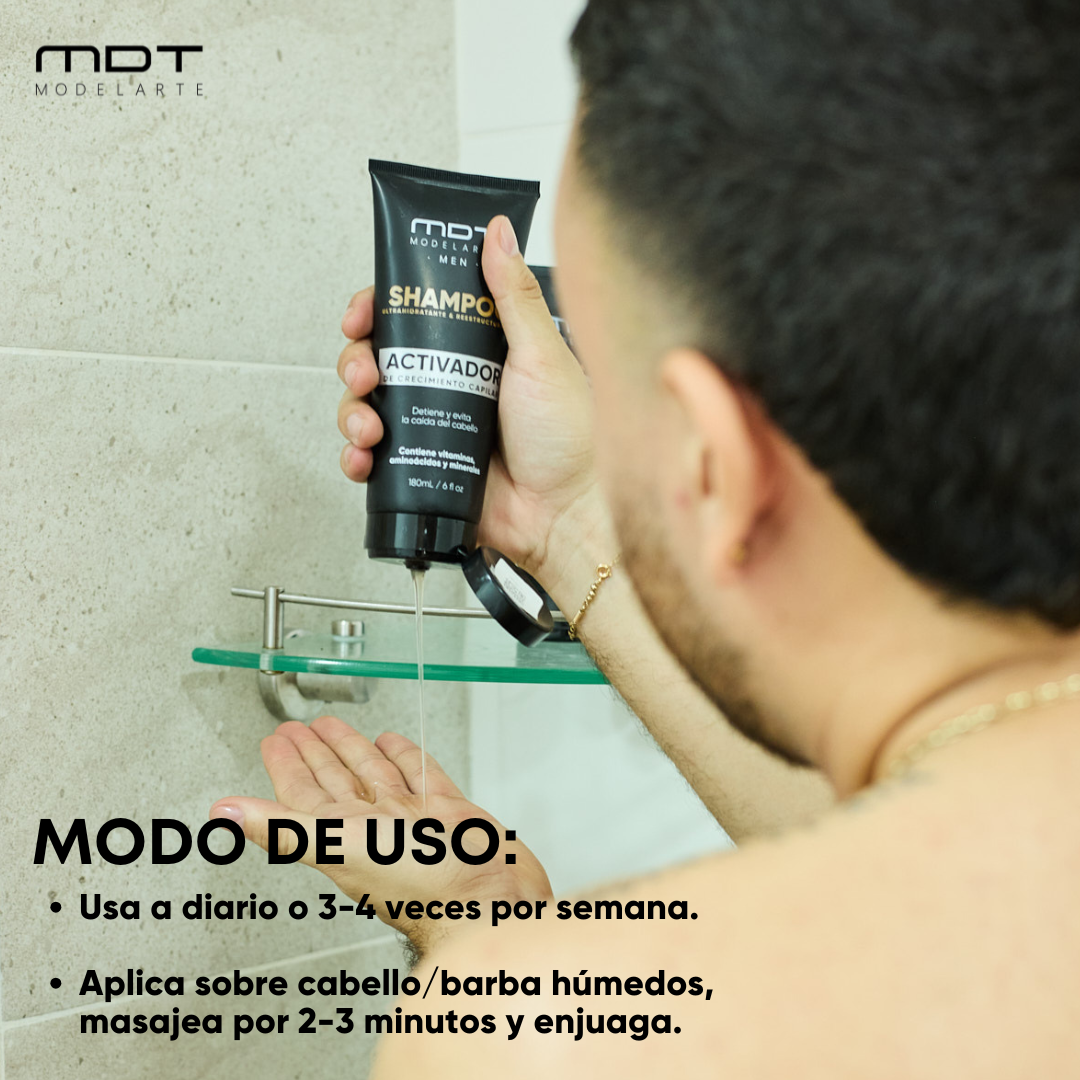 Shampoo Activador MDT Men