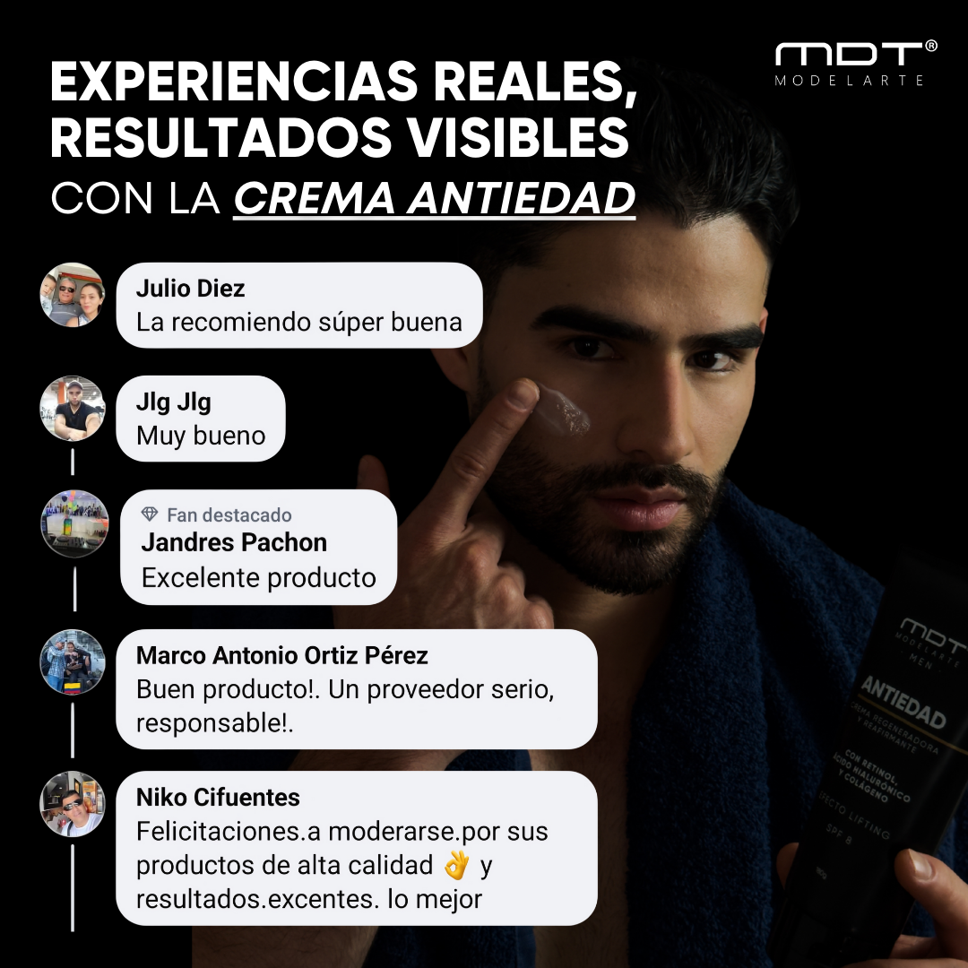 Crema Antiedad MDT Men